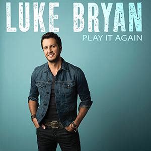 Mar 11, 2014 · Luke Bryan has his finger on the pulse of Country America, and he’s not about to remove it. ‘Play It Again’ casts the singer as a lucky-in-love country boy doing everything he can to not let ... 